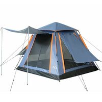 Σκηνή Camping 4 Ατόμων INCA Airnest Μπλε με ύφασμα Oxford