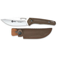 ΜΑΧΑΙΡΙ K25 caramel micarta knife. Blade 11 cm, 32820