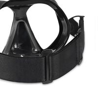 Μάσκα Θαλάσσης Salvas Wanted Black Softband 52203