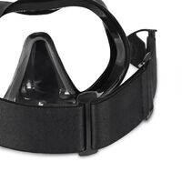 Μάσκα Θαλάσσης Salvas Pacifica Black Softband 52211