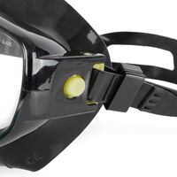 Μάσκα Θαλάσσης Salvas Heritage Black Silicone band 52214