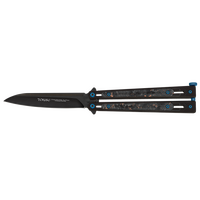 Σουγιάς TOKISU balisong. Bright black steel, 02259