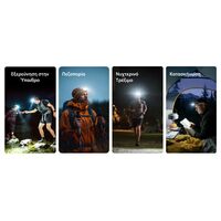 ΦΑΚΟΣ LED NITECORE HEADLAMP HA25UHE, 800lumens