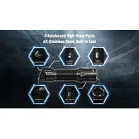 ΦΑΚΟΣ LED NITECORE PRECISE P27ix, Tactical Lumin Sield, Strobe ready, 5000lm