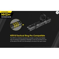 ΦΑΚΟΣ LED NITECORE MULTI TASK HYBRID MH12 V2, 1200lumens