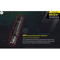 ΦΑΚΟΣ LED NITECORE MULTI TASK HYBRID MH12 V2, 1200lumens