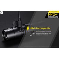 ΦΑΚΟΣ LED NITECORE MULTI TASK HYBRID MH12 V2, 1200lumens