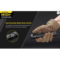 ΦΑΚΟΣ LED NITECORE MULTI TASK HYBRID MH12 V2, 1200lumens