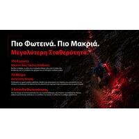 ΦΑΚΟΣ LED NITECORE HEADLAMP UT27MB, MCT 800Lm+150Lm RED Light