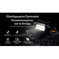 ΦΑΚΟΣ LED NITECORE HEADLAMP HC65MCT , 2000lumens
