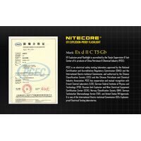 ΦΑΚΟΣ LED NITECORE EXPLOSION-PROOF EF1