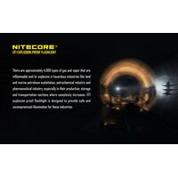 ΦΑΚΟΣ LED NITECORE EXPLOSION-PROOF EF1