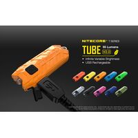 ΦΑΚΟΣ LED NITECORE TUBE, BLACK, V2.0, 55lumens