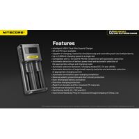 ΦΟΡΤΙΣΤΗΣ NITECORE Ci2, Δύο Θέσεων