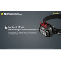 ΦΑΚΟΣ LED NITECORE HEADLAMP NU33