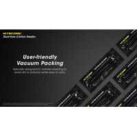 DUST-FREE COTTON SWABS