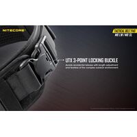 ΖΩΝΗ NITECORE Tactical belt pad, Lightweight, Black, XL