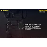 ΖΩΝΗ NITECORE Tactical belt pad, Lightweight, Black, XL