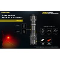 ΦΑΚΟΣ LED NITECORE PRECISE P20ix, Tactical, Strobe Ready