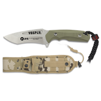 ΜΑΧΑΙΡΙ K25, Tactical Knife, VOSPER coyote 13 cm