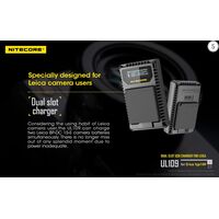 ΦΟΡΤΙΣΤΗΣ NITECORE UL109 για Leica