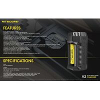 ΦΟΡΤΙΣΤΗΣ NITECORE V2, DC 12V 42W