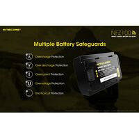 ΜΠΑΤΑΡΙΑ NITECORE NFZ100 , SMART CAMERA BATTERY FOR SONY