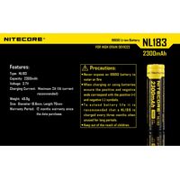 ΜΠΑΤΑΡΙΑ NITECORE 18650 / 2300mAh