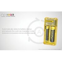 ΦΟΡΤΙΣΤΗΣ NITECORE Q2, Quick charger, 2A, Pink