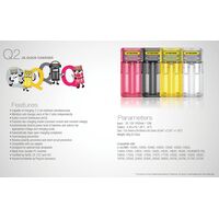 ΦΟΡΤΙΣΤΗΣ NITECORE Q2, Quick charger, 2A, Pink