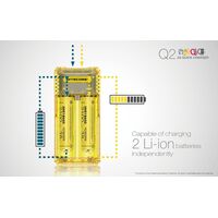 ΦΟΡΤΙΣΤΗΣ NITECORE Q2, Quick charger, 2A,Mango