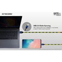 ΚΑΛΩΔΙΟ USB-C to USB-A 2.0, 3A,  NITECORE, UAC20