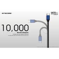 ΚΑΛΩΔΙΟ USB-C to USB-A 2.0, 3A,  NITECORE, UAC20