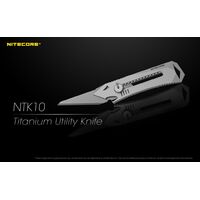 Titanium Utility Knife - NTK10