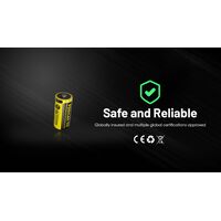 ΜΠΑΤΑΡΙΑ NITECORE RCR123A / 950mAh (τιμή τεμαχίου)