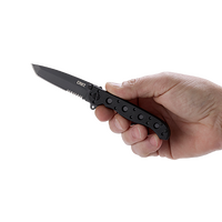 CRKT M16-10KZ TANTO BLACK W/TRIPLE POINT SERRATIONS