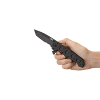 Σουγιάς CRKT M16-14ZLEK TANTO BLACKOUT W/TRIPLE POINT SERRATIONS