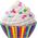 Vanilla Cupcake Mat 58770