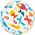 Lively Print Ball 59040