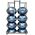 Αποθηκευτικό Rack Διπλό για Balance Ball 43929
