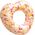 Sprinkle Donut Heart Tube 56253