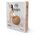Κάλυμμα για Μπάλα Γυμναστικής AMILA GYMBALL 75cm Sueded Καφέ 96792
