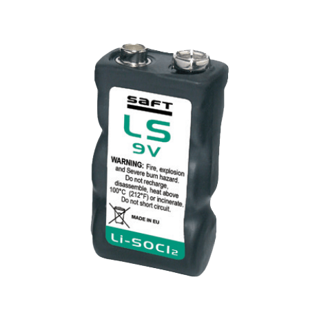 ΜΠΑΤΑΡΙΑ ΛΙΘΙΟΥ SAFT 9v, LS9V, Li-SOCI2 Lithium (τιμή τεμαχίου)