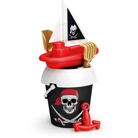 Σετ Κουβαδάκι Παραλίας Pirates Island με Βαρκούλα 12615