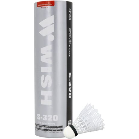 Μπαλάκια Μπάντμιντον Νάιλον (6 τμχ.) 42007