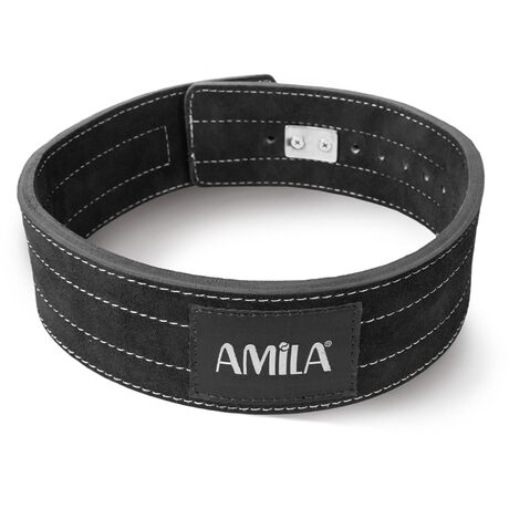 Ζώνη Άρσης Βαρών με Κλιπ AMILA Power Lifting L 94917