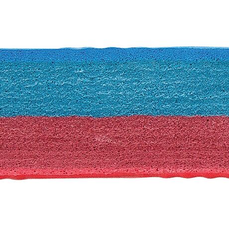 Δάπεδο Προστασίας EVA Διαμάντι 100x100cm 2,5cm Κόκκινο-Μπλε 36640