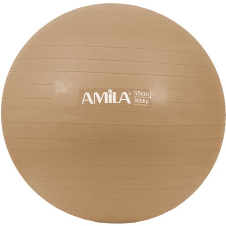 Μπάλα Γυμναστικής AMILA GYMBALL 55cm Χρυσή Bulk 48410 Μπάλα Γυμναστικής AMILA GYMBALL 55cm Χρυσή Bulk 48410