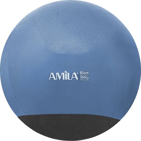 Μπάλα Γυμναστικής AMILA GYMBALL 65cm Μπλε με Βάρος στην Βάση 48445 Μπάλα Γυμναστικής AMILA GYMBALL 65cm Μπλε με Βάρος στην Βάση 48445