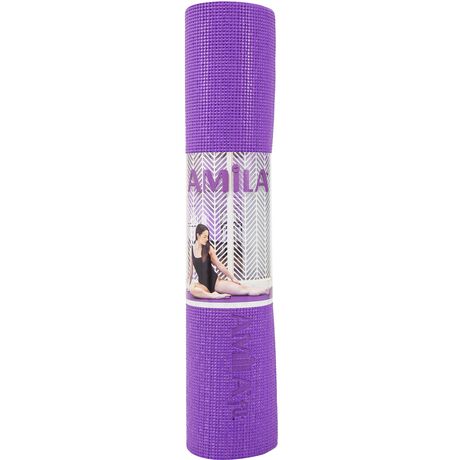 Στρώμα Yoga 4mm Μωβ 81715